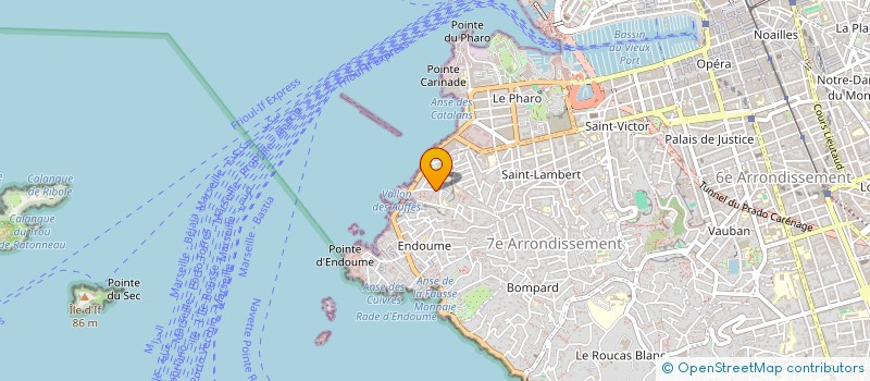 localisation de l'entreprise MONSIEUR PIERRE GRONDONA à MARSEILLE