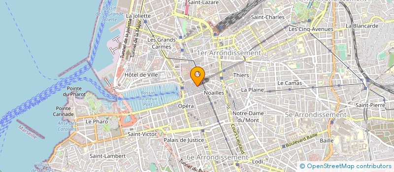 localisation de l'entreprise MONSIEUR PIERRE GROS à MARSEILLE