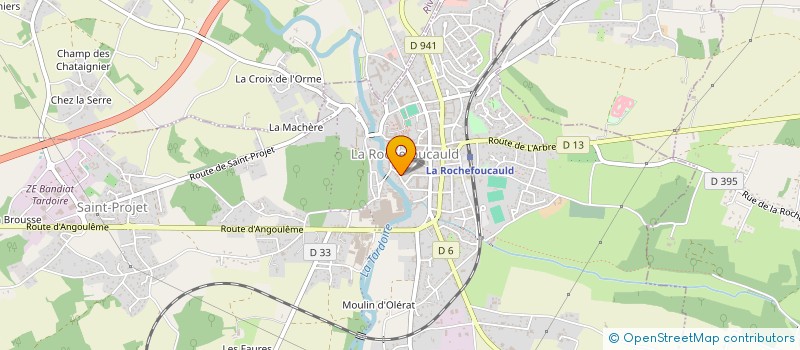 localisation de l'entreprise MONSIEUR PIERRE GROULADE à MOULINS-SUR-TARDOIRE