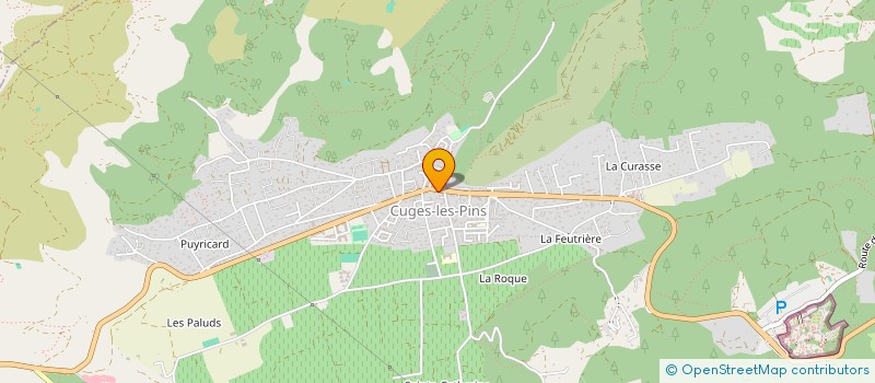 localisation de l'entreprise MONSIEUR PIERRE GSCHWIND à CUGES-LES-PINS