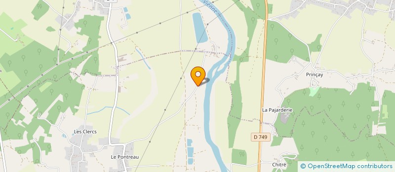 localisation de l'entreprise MONSIEUR PIERRE GUERIN  VOUNEUIL-SUR-VIENNE