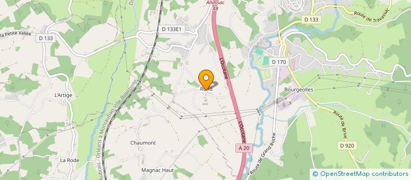 localisation de l'entreprise MONSIEUR PIERRE GUERIN  DONZENAC