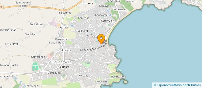 localisation de l'entreprise MONSIEUR PIERRE GUERIN  PLOUGONVELIN