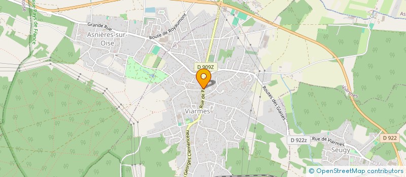 localisation de l'entreprise MONSIEUR PIERRE GUERLIN  VIARMES