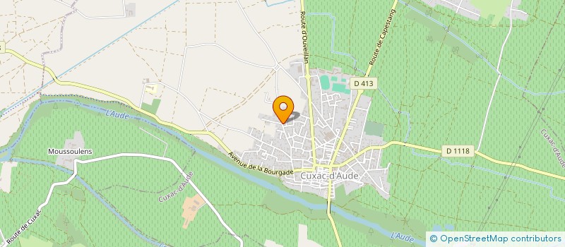 localisation de l'entreprise MONSIEUR PIERRE GUERY  CUXAC-D'AUDE