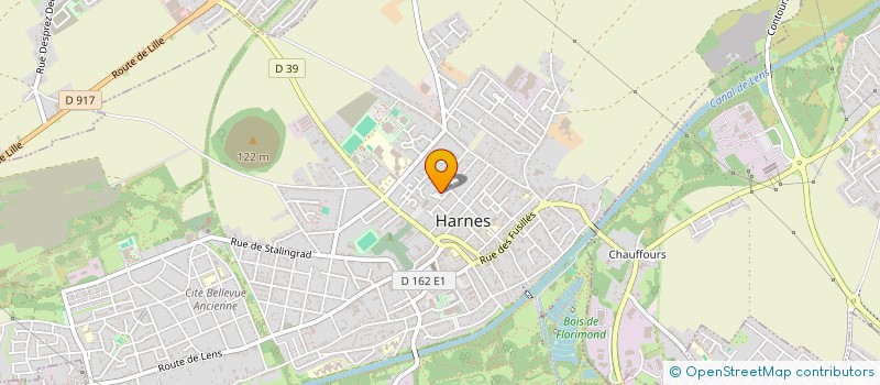 localisation de l'entreprise MONSIEUR PIERRE GUERY  HARNES