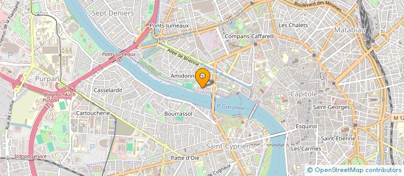 localisation de l'entreprise MONSIEUR PIERRE GUESDON  TOULOUSE