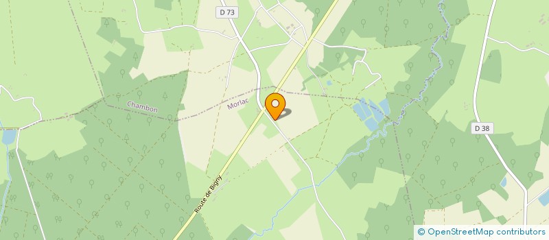 localisation de l'entreprise MONSIEUR PIERRE GUESSET  MORLAC