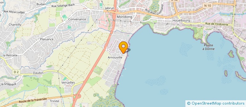 localisation de l'entreprise MONSIEUR PIERRE GUETAT  PETIT-BOURG