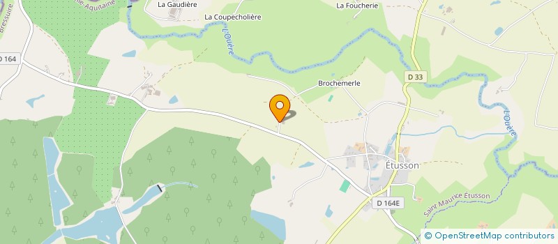 localisation de l'entreprise MONSIEUR PIERRE GUETTE à ARGENTONNAY