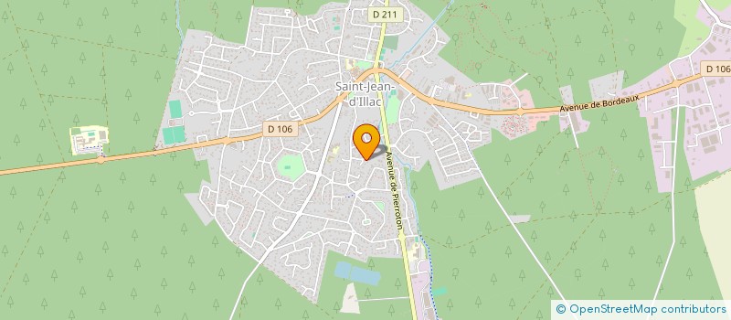 localisation de l'entreprise MONSIEUR PIERRE GUIARD  SAINT JEAN D'ILLAC