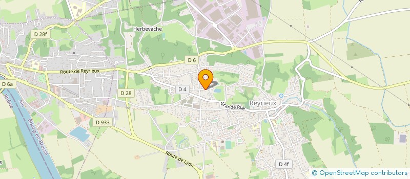 localisation de l'entreprise MONSIEUR PIERRE GUICHARD à REYRIEUX