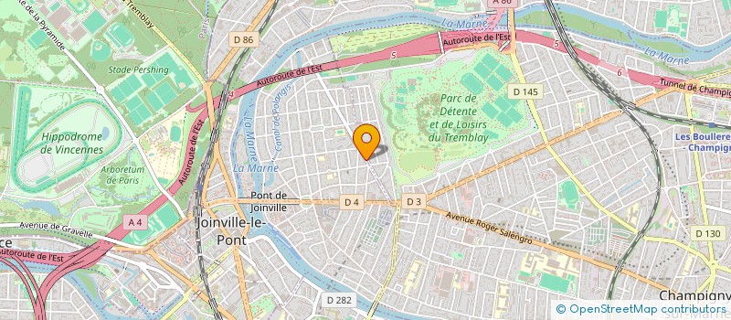 localisation de l'entreprise MONSIEUR PIERRE GUIEN à JOINVILLE-LE-PONT