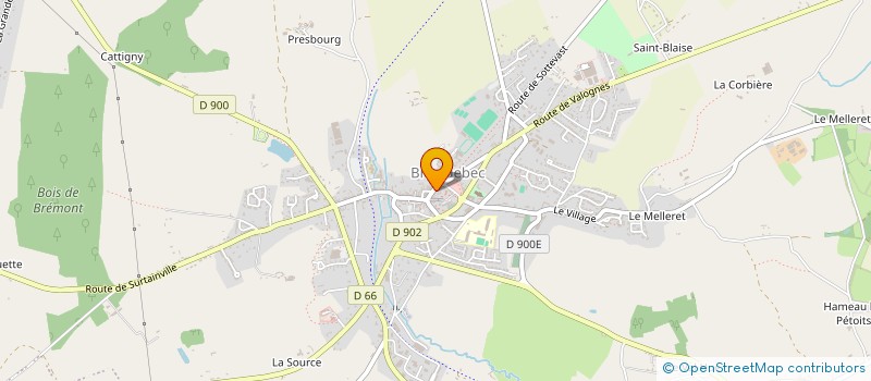 localisation de l'entreprise MONSIEUR PIERRE GUILBERT à BRICQUEBEC-EN-COTENTIN