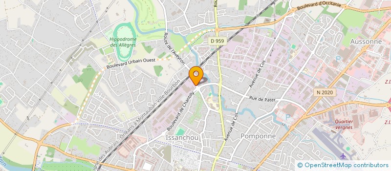 localisation de l'entreprise MONSIEUR PIERRE GUILBERT  MONTAUBAN