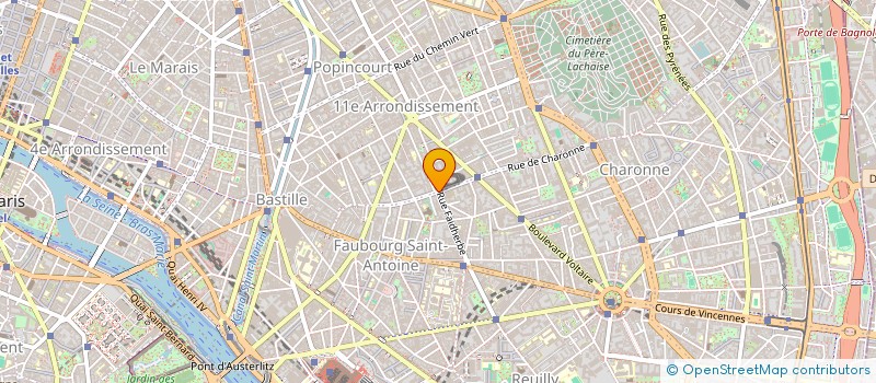 localisation de l'entreprise MONSIEUR PIERRE-GUILHEM MAGNARD  PARIS