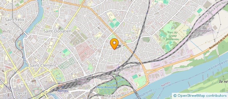 localisation de l'entreprise MONSIEUR PIERRE GUILLAUD à NANTES