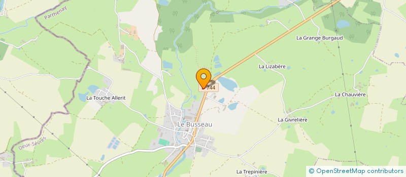 localisation de l'entreprise MONSIEUR PIERRE GUILLAUME  MONCOUTANT-SUR-SEVRE