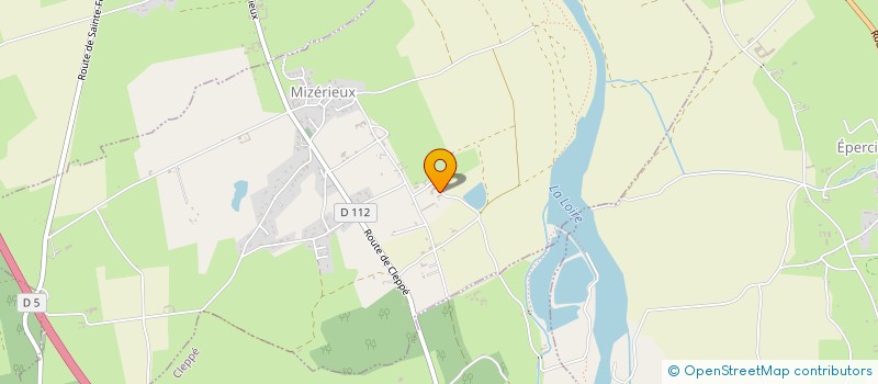 localisation de l'entreprise MONSIEUR PIERRE GUILLAUME  MIZERIEUX