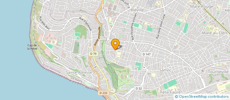 localisation de l'entreprise MONSIEUR PIERRE-GUILLAUME BACHERY à LE HAVRE