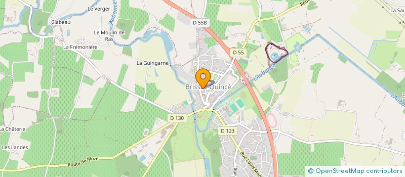 localisation de l'entreprise MONSIEUR PIERRE GUILLE à BRISSAC LOIRE AUBANCE