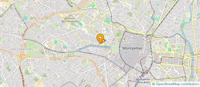 localisation de l'entreprise MONSIEUR PIERRE GUILLEMAIN à MONTPELLIER