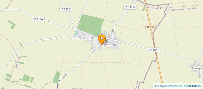 localisation de l'entreprise MONSIEUR PIERRE GUILLON à OYSONVILLE