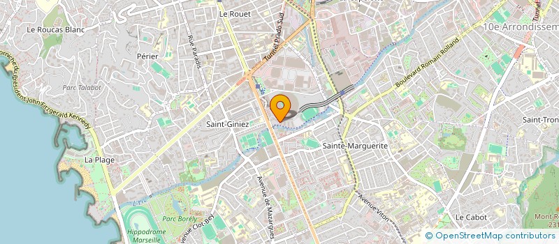 localisation de l'entreprise MONSIEUR PIERRE GUILLON à MARSEILLE