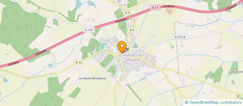 localisation de l'entreprise MONSIEUR PIERRE GUILLON à AUTHON-DU-PERCHE