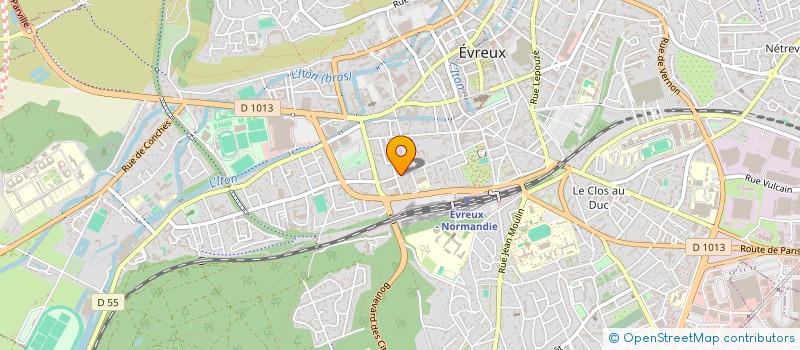 localisation de l'entreprise MONSIEUR PIERRE GUILLOTEAU à EVREUX