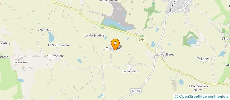 localisation de l'entreprise MONSIEUR PIERRE GUIMBRETIERE à SEVREMOINE