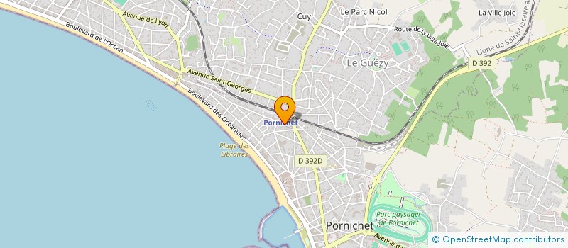 localisation de l'entreprise MONSIEUR PIERRE GUIRIOU à PORNICHET