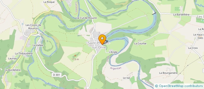 localisation de l'entreprise MONSIEUR PIERRE GUITTET à SAINT-PHILBERT-SUR-ORNE
