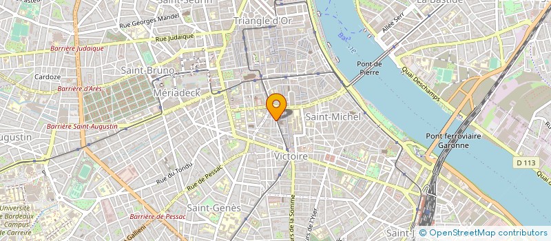 localisation de l'entreprise MONSIEUR PIERRE GULONDO à BORDEAUX