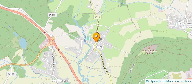 localisation de l'entreprise MONSIEUR PIERRE GUSTIN  LUZE