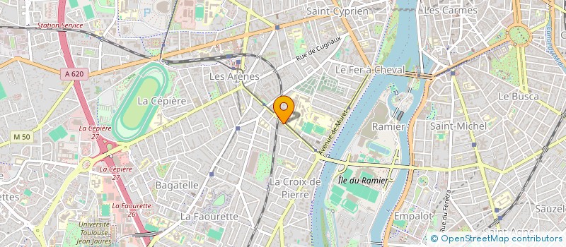 localisation de l'entreprise MONSIEUR PIERRE GUY à TOULOUSE