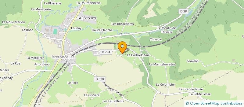 localisation de l'entreprise MONSIEUR PIERRE GUY à COUR-MAUGIS SUR HUISNE