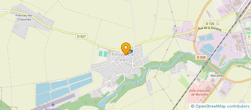 localisation de l'entreprise MONSIEUR PIERRE GUY  PITHIVIERS-LE-VIEIL