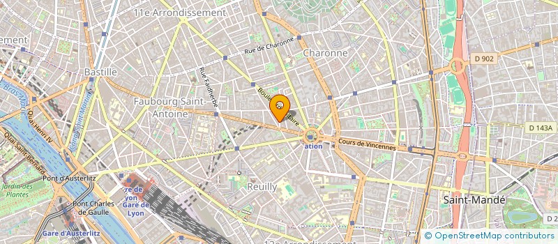 localisation de l'entreprise MONSIEUR PIERRE GUYARD  PARIS