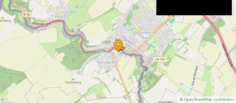 localisation de l'entreprise MONSIEUR PIERRE GUYOMARD  MONDORFF