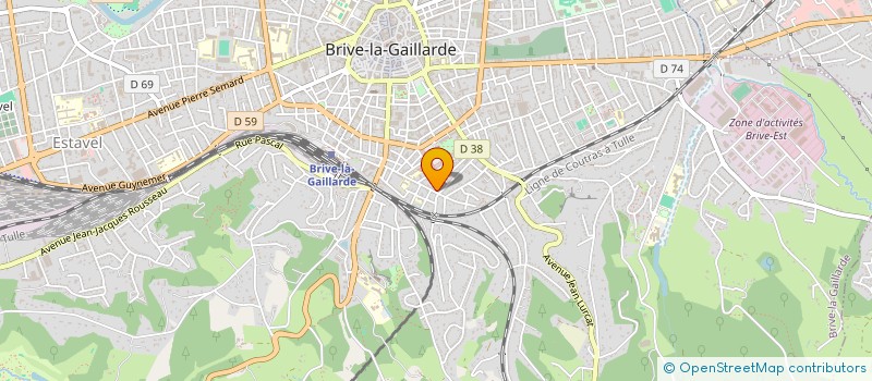 localisation de l'entreprise MONSIEUR PIERRE HA  BRIVE-LA-GAILLARDE