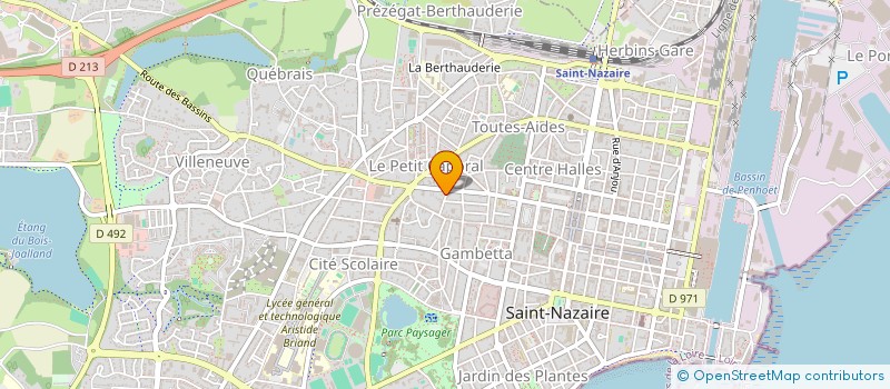 localisation de l'entreprise MONSIEUR PIERRE HABIBIS  SAINT-NAZAIRE