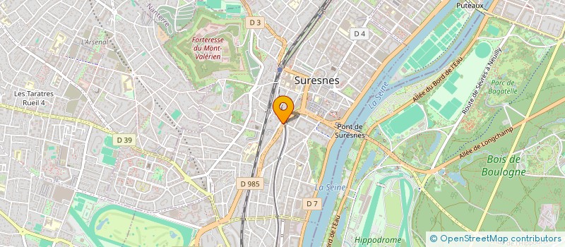 localisation de l'entreprise MONSIEUR PIERRE HACOT à SURESNES