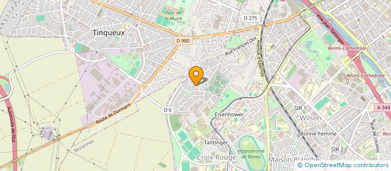 localisation de l'entreprise MONSIEUR PIERRE HAIMERY à REIMS