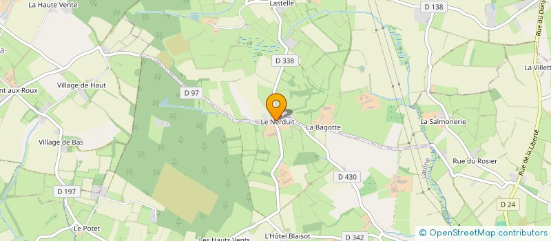 localisation de l'entreprise MONSIEUR PIERRE HAIZE  LE PLESSIS-LASTELLE