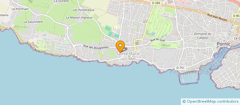 localisation de l'entreprise MONSIEUR PIERRE HALAIS  PORNIC
