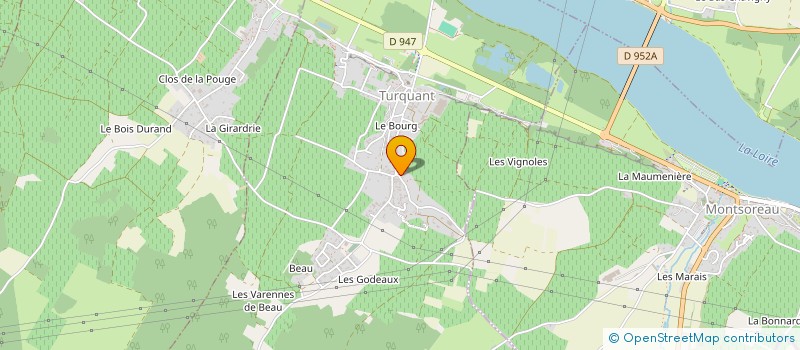 localisation de l'entreprise MONSIEUR PIERRE HALLOUIN  TURQUANT