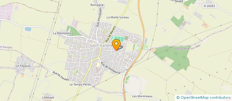 localisation de l'entreprise MONSIEUR PIERRE HALOPE à SAINT-XANDRE