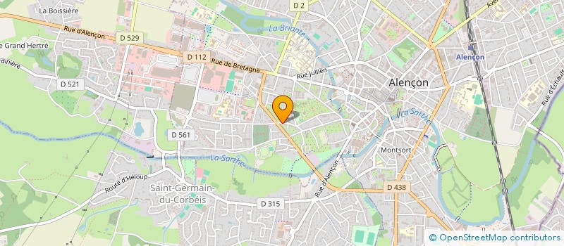 localisation de l'entreprise MONSIEUR PIERRE HALPERSON à ALENCON