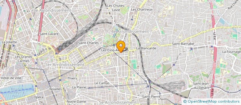 localisation de l'entreprise MONSIEUR PIERRE HAMALIAN à MARSEILLE